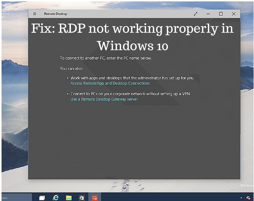Rdp windows 10 multiple sessions